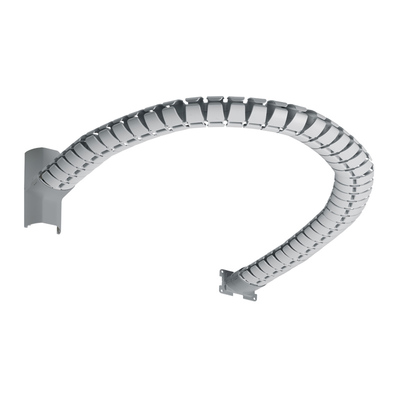 OVALINE souple 1m liaison horizontale ou chemin de cble avec support fixation