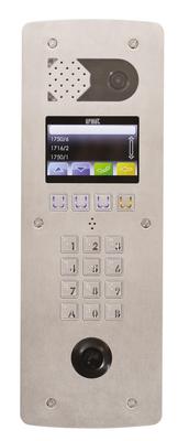 Platine Vid�o � D�filement 2Voice Graphique Per�age T25 - Inox