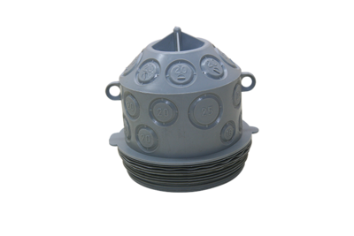 Grande tte de pieuvre lisse diamtre 85/140