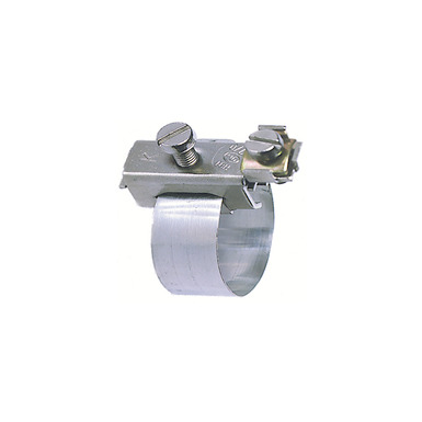 Bride de mise � la terre pour tube de 18 � 50 mm. Section 1x2,5 � 2x6mm� maxi