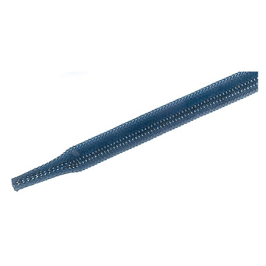 Gaine tress�e expansible de couleur noire diam�tre 25 � 29mm en polyamide 6-6