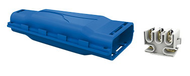 Boite de drivation 0,6/1kV, IPX8, avec gel isolant et connect. 5 P E 16-S 16mm