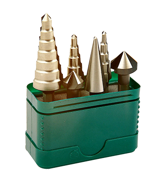 Composition 6 embouts tags, coniques et fraises