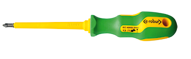 Tournevis cruciforme multi-empreinte isol� 1000V. Pour vis PZ et PH 1-2-3.