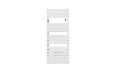 Radiateur s�che-serviettes connect� Adelis digital 1500W Blanc Carat