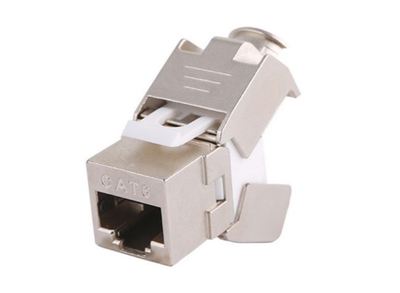 Embase RJ45 sans outil CAT6 blind� 360�