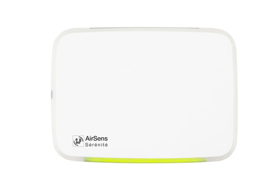 Sonde de qualit� d\'air int�rieur avec visualisation du niveau de pollution. Fonction proportionnelle, tout ou rien connectable ModBus