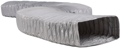 Gaine souple PVC rectangulaire renforc�e, dimensions 90 x 45 mm, longueur 6 m