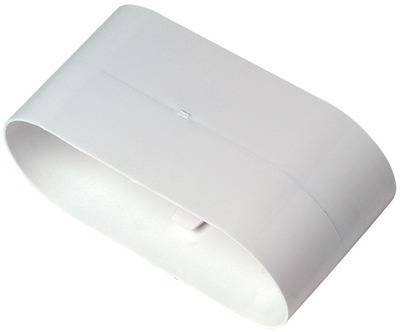 Raccord Minigaine blanc droit �quivalent D80 (40x100)