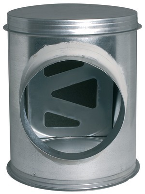 Caisson piquage galvanis araulique/acoustique - Diamtre 125/200 mm