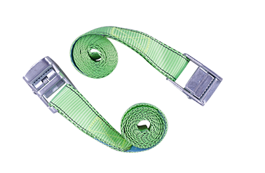 2 sangles d'arrimage avec boucle de serrage, 25 mm x 1,5 m