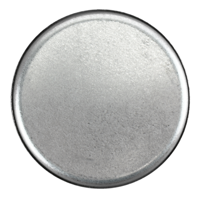 Bouchon en acier galvanis� pour fin de conduit, m�le/femelle, D 100 mm