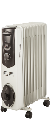 Radiateur  bain d'huile, puissance 2000 W, superficie de chauffe 12 m2 classe I