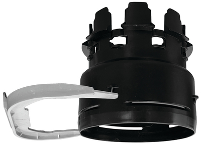 R�duction conique en plastique, raccordement D 80/90 mm