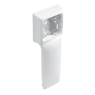 Cadre simple Appareillage Saillie Legrand - Pour plinthe Keva 125x20mm - Blanc
