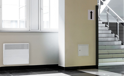 Antichoc convecteur lectrique 500W digital blanc