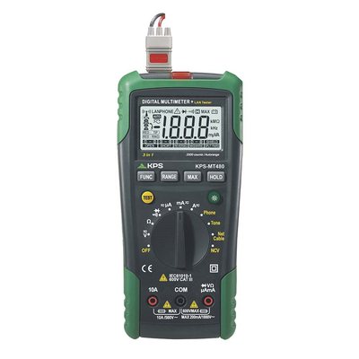 Multimtre numrique avec testeur LAN et traceur de ligne hors tension