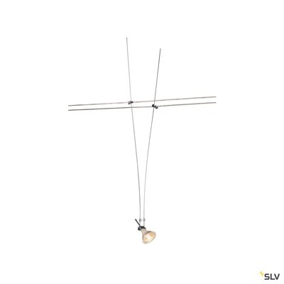 ASMARA, spot pour c�ble tendu, MR16, 60cm, chrome
