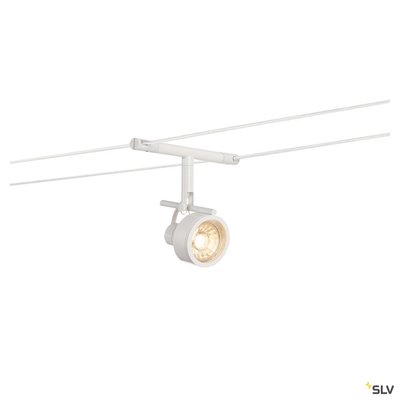 SALUNA, spot pour c�ble tendu, MR16, blanc