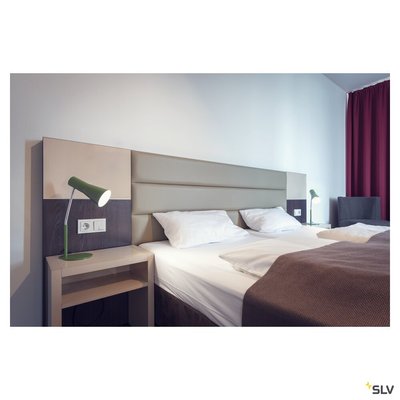 PHELIA, lampe � poser, vert, GU10, max 35W