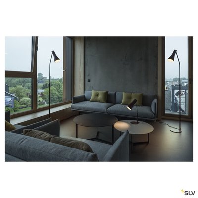 PHELIA, lampe  poser, bordeaux, GU10, max 35W