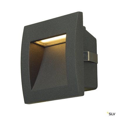 DOWNUNDER OUT S, encastr� mural ext�rieur, anthracite, LED, 1,7W, 3000K, IP55