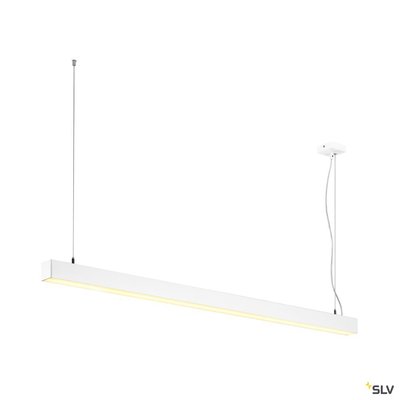 Q-LINE�, suspension int�rieure, simple, blanc, LED, 47W, 3000K, variable Dali