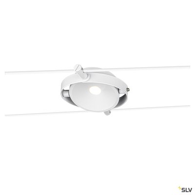 DURNO, spot pour c�ble tendu T.B.T. TENSEO int�rieur, blanc, LED, 6W, 2700K
