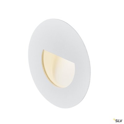 WORO, encastr� mural int�rieur, blanc mat, LED, 1,2W, 3000K