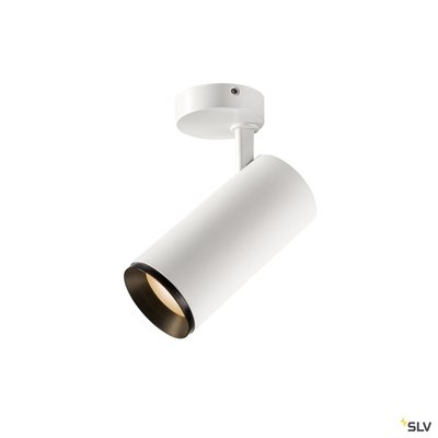 NUMINOS� L, plafonnier LED, int�rieur, blanc/noir, LED, 28W, 36�, UGR�<�19