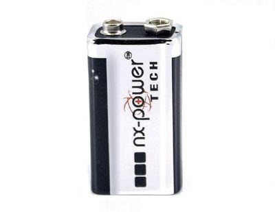 Pile alcaline 6LR61 NX-POWER Tech 9V