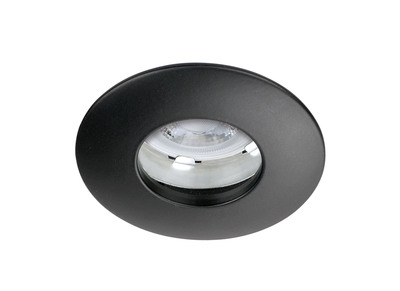 HIDRO -Enc.GU5,3, IP20/65, Cl.2, Vol.1, noir, lpe LED 5,3W 4000K 460lm incl.