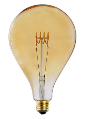 Lpe d�co poire PS42 E27 3,5W 2200K 190lm, Cl. Enrg = G, 25000H, dimmable, ambr�e
