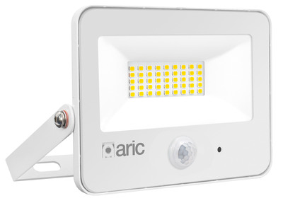 WINK 2 PIR sensor - Proj. Ext. IP65 IK08, blanc, LED 110 30W 3000K 3000lm