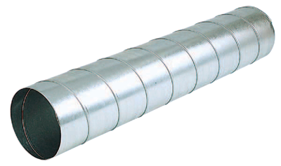 T 125/3 agraf� - conduit rigide galva 3m d125