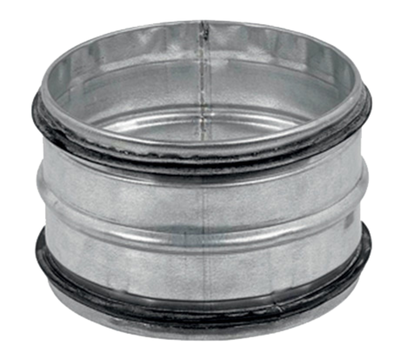 Raccord mle - RMT - Diamtre 160 mm - Acier galvanis - Avec joint