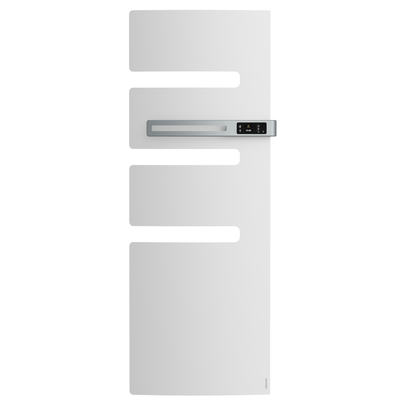 Radiateur s�che-serviettes connect� Serenis m�t droite 1750W Blanc Carat