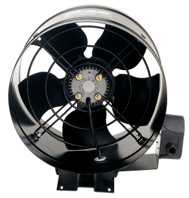 Extracteur tubulaire, monophas�, D 250 mm avec pied pour installation sur paroi