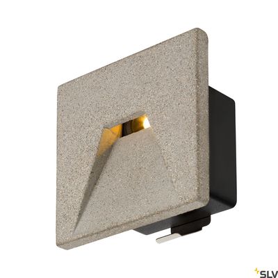 CONCRETO EL, applique encastr�e, gris, 3,2W, 45�lm, 3000�K