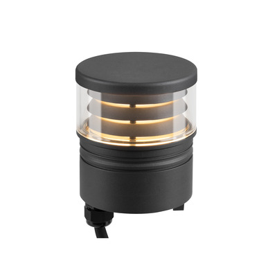 M-POL, tte de lampe borne, extrieur, anthracite, LED, 19W, 2700/3000K, IP 65