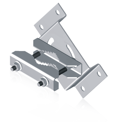 Fix Poutre  0-90� Dia 25� 90Mm