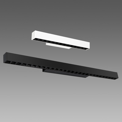 LISET 2.0 Led 26W 4000K 2891lm CRI>80 noir