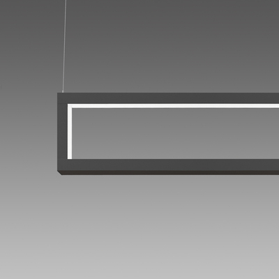 LISET 2.0 Led 42w 4000K noir 4171lm CRI>80 noir