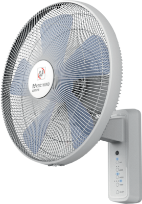 Ventilateur de mur 3 vitesses, D 400 mm, vitesse d'air : 2,3 m/s.