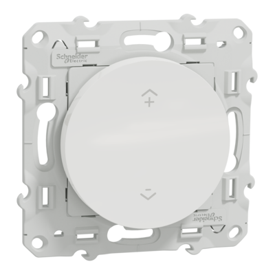 Wiser Odace : interrupteur centralis� sans fil 2 ou 4 BP Blanc