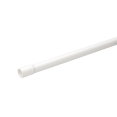 Mureva Tube - conduit rigide tulip� PVC blanc - �25mm/3m - au m�tre lin�aire