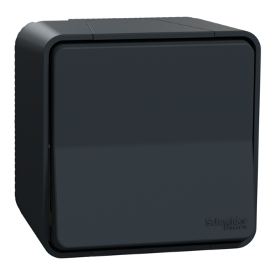 Mureva Styl - Va et vient - saillie - IP55 - IK08 - connexion auto - gris