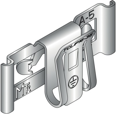 Agrafe T-CLIP 16-35, AE, �quipotentialit� sans outils pour CDC t�le