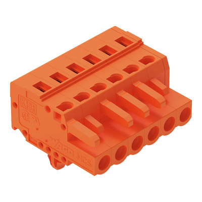 Connecteur femelle avec tige cod.(crochet)pd.fx.