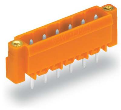 Connecteur m�le THT 1.0 x 1.0 mm solder pin Droit, orange